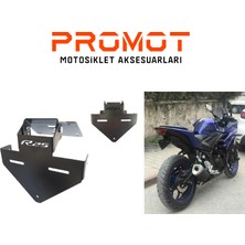 Motor Plakalık Yamaha R25 Katlanır Plakalık Sinyal Bağlantılı 2014 / 2024 Modele Uyumlu