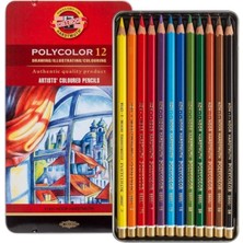 Kitabevimden Koh-I Noor Set Of Artist´s Coloured Pencils 3822 12