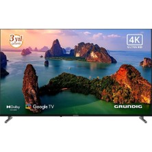 Grundig 50 Gku 750A 4K Ultra Hd 50'' 127 Ekran Uydu Alıcılı Google Smart LED Tv