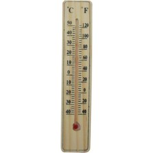 İlk El Grup Ieg™ Ahşap Oda Sıcaklığı Sıcaklık Ölçümü Termometresi Küçük Boy