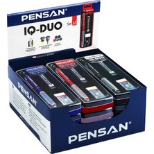 Kitabevimden Pensan Iq-Duo Set 0.5 mm Karışık Renkli Silgi+Min