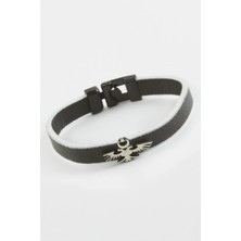 İlk El Grup Ieg™ Çift Başlı Kartal Kaliteli Suni Deri Bileklik