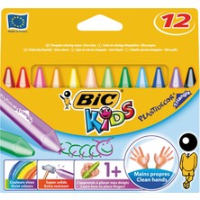 Kitabevimden Bic Pastel Boya Plastidecor Karton Kutu Üçgen 12 Li 829773