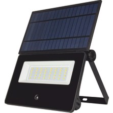 Teknikerelektrik Helios Opto Hs 4031 10W Beyaz Işık  Sensörlü Solar LED Projektör