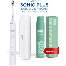 Fabcio Mysmile Sonic Plus Şarjlı Diş Fırçası + Diş Macunu Hediye