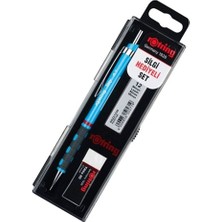 Kitabevimden Rotring Okul Seti Versatil+Min Silgi Hediyeli 0.7 mm Açık Mavi RO-KK07-07AM