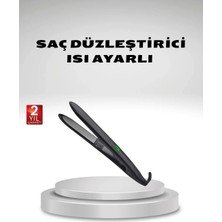 İlk El Grup Ieg™ Isı Ayarlı Saç Düzleştirici Titanyum Seramik Plaka, Dijital Ekran