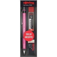 Kitabevimden Rotring Okul Seti Visuclick Versatil/min Silgi 0.7 mm Pembe RO-VK07