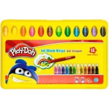 Kitabevimden Play-Doh Jel Crayon 12 Renk Pp Box PLAY-CR014
