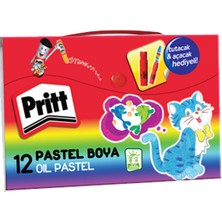 Kitabevimden Pritt Pastel Boya Çantalı 12 Renk 1048062