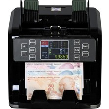 Hemes Deep Grey A15 Üstten Beslemeli Ofis Tipi Para Sayma Makinesi