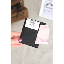 Norvi Leather Çift Taraflı Unisex Hakiki Deri Kartlık 1145