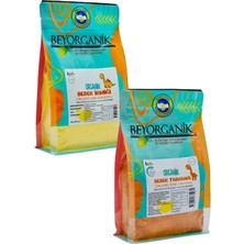 Delya Beauty Beyorganik-Organik Bebek Tarhanası (500 Gr) Bebek İrmiği (350GR) +6 Ay X2