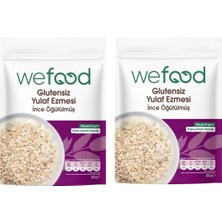 Badelya Wefood İnce Öğütülmüş Glutensiz Yulaf Ezmesi 300 gr 2'li Set