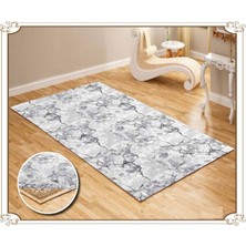 Evneşe 4m2 Lastikli Halı Örtüsü Desenli U75