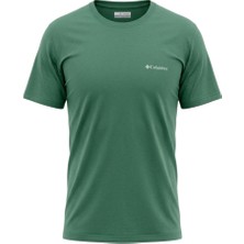 Columbia CS0282 Csc M Basic Sm Logo Brushed Ss Tee Haki Erkek Tshirt
