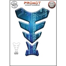 Motosıklet Kaplama Tank Pad Her Motora Uyumlu 047