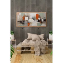 Artavessa Tek Parça Gerçek Ham Ahşap Yatay Panorama Çerçeveli Tablo - Model 26