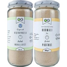 Og- Organik Keçiboynuzlu Bebek Muhallebisi ve Hurmalı Bebek Pudingi +8 Ay