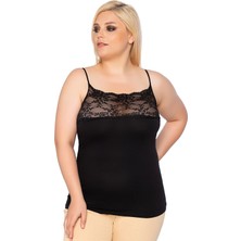 Gümüş 4064 3'lü Kadın Battal Geniş Tüllü Atlet