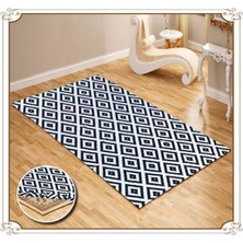 Evneşe 4m2 Lastikli Halı Örtüsü Desenli H34-C