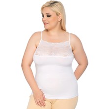 Gümüş 4064 12'li Kadın Battal Geniş Tüllü Atlet