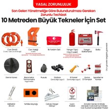 Sealux 10 Metre Üzerindeki Tekneler Için Zorunlu Teçhizat Seti