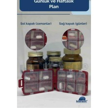 Bluewell Haftalık Günlük Ilaç Saklama Kutusu