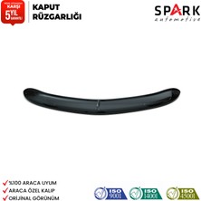 Spark Oto Aksesuar Opel Mokka 2021 Yılı Sonrası Uyumlu Ön Kaput Rüzgarlık 3mm