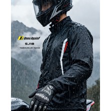 YYK Ones Agaın SJ18 Black Yağmurluk Takım