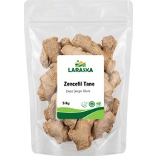 Laraska Zencefil Tane 50G Zencefil Kök Ginger Slices Ginger Root