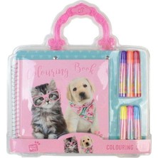 Kitabevimden Dolphin Studıo Pets Boyama Seti Çantalı PT-0300