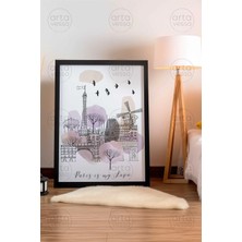Artavessa Tek Parça Siyah Çerçeveli Tablo - ARTPLSTKSYH19