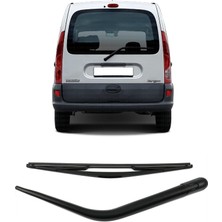 Renault Kangoo Tek Kapılı 1997 - 2008 Uyumlu Arka Cam Silecek Kolu ve Süpürgesi Takım 7701043992