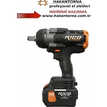ALWAYSSPEED Ht Rico 3/4 2000NM Şarjlı Somun Sökme Sıkma Makinesi