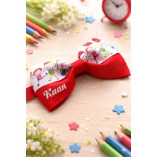 Cicis Accessories 23 Nisan Isimli Isme Özel Kişiye Özel Kırmızı Papyon