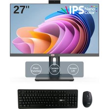 Redrock Highline I7 13650H,16GB, 512GB, 27" Pivot, Wireles Kb&mo, All-In-One Pc