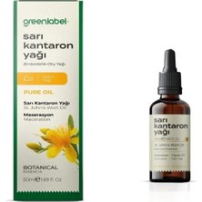 Greenlabel Sarı Kantaron Yağı 50ML.