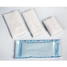 Muhtelif Pamuklu Ped Steril 10CM x 10CM (10 Adet)