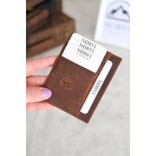 Norvi Leather Çift Taraflı Unisex Hakiki Deri Kartlık 1145