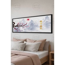 Artavessa Tek Parça Siyah Çerçeveli Panoramik Tablo - ARTSYHMDFYTY23