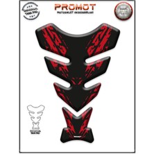 Motosıklet Kaplama Tank Pad Her Motora Uyumlu 323