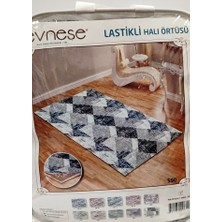 Evneşe 4m2 Lastikli Halı Örtüsü Desenli S90