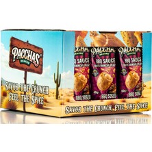 PACCHAS Barbekü Soslu Çıtır Kaplamalı Yer Fıstığı (40 gr x 30 Paket)