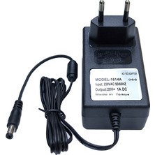 Leonpro 20V 1A Ac-Dc Adaptör 5.5mm*2.5mm Standart Uç Girişli Adaptör