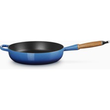 Le Creuset Signature Sauté Ahşap Saplı Lüks Döküm Tava 28 cm