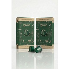 Nespresso Uyumlu Alüminyum Kapsül Kahve - 2 Adet Dark/lungo Blend 7 - 20 Kapsül