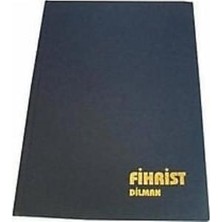 Kitabevimden Dilman Ticari Fihrist Lüks 17X24 12 Yp 28 Basamak 1018