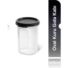 Tupperware Oval Bakliyat ve Kuru Gıda Saklama Kabı 440 ml