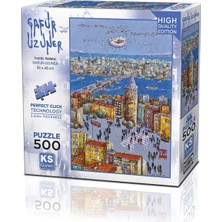 Ks Games Iconic Galata 500 Parça Puzzle
